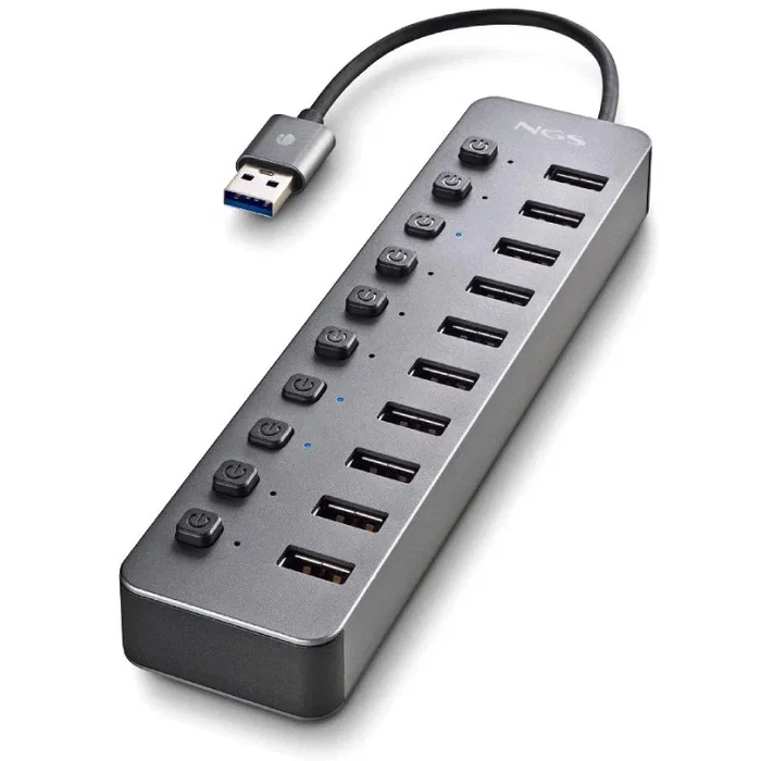 NGS Hub USB 3.0 iHub10 10 Puertos